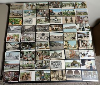 (54) Vintage Mexico Postcards Occupational Workers Farmers Miners Weavers Wood