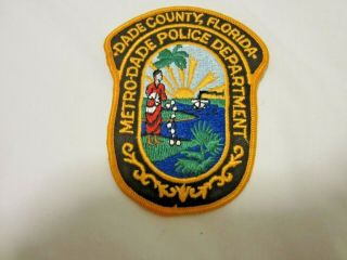 Police Dade County Florida Metro Dade Police Department Now Miami Dade Patch