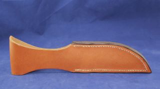 Marbles Bison Hunting Knife Gladstone USA Light Curly Maple Handles w/Sheath 7