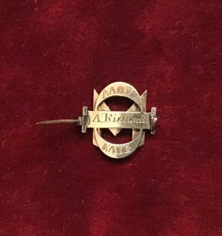 Sigma Phi Fraternity pin,  1860 2