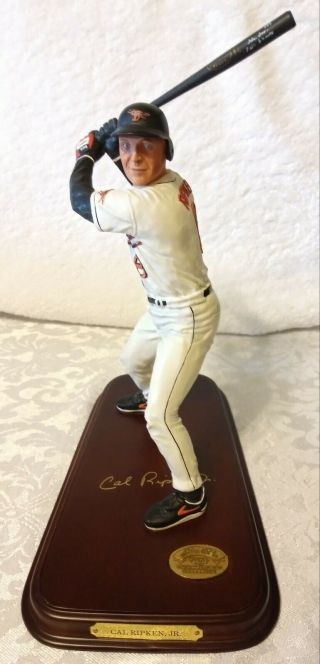 Cal Ripken Jr.  8 Hof Baltimore Orioles Danbury Figurine/with Bonus