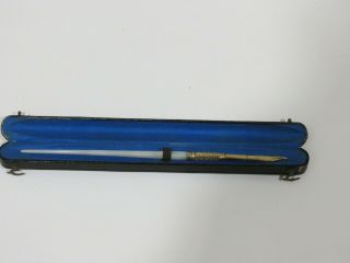 Rare 1880s Antique J.  C.  Aikin Dip Pen - - 1 W/ Box
