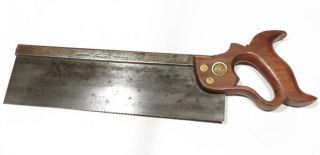 Historical Henry Disston Eagle Back Saw 1840’s - 50’s
