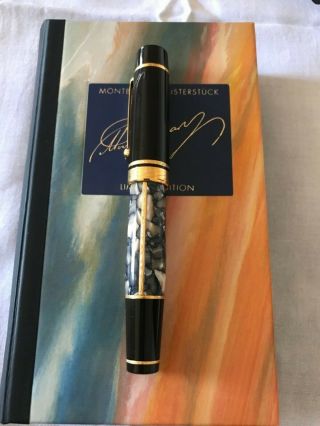 Montblanc Alexander Dumas Limited Edition Fountain Pen,  18k Fine Nib - Cond