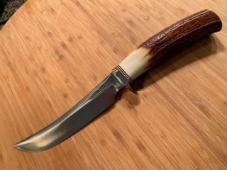 Randall Made Knives Model 4 Knife 6in Big Game And Skinner Stag