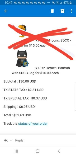 BATMAN FUNKO POP Heroes: EXCLUSIVE Shop SDCC 2019 Comic Con Shared 2