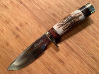 Randall Made Knives Model 25 Knifetrapper 5in Stag