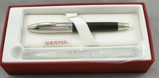 Sheaffer Legacy 2 Matte Black & Palladium Fountain Pen - 1999 - 18kt Nib