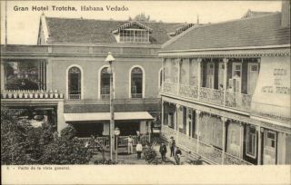 Havana Cuba Gran Hotel Trotcha C1905 Udb Postcard 1