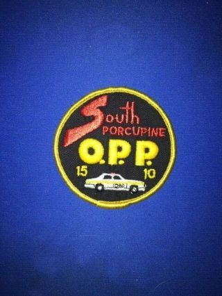 Ontario Provincial Police South Porcupine Patch,  Ontario Canada