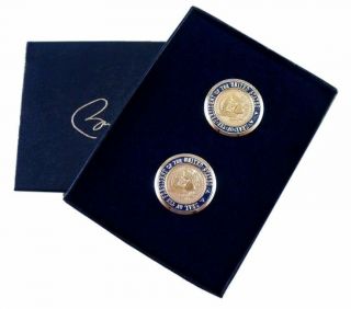 These Are Authentic White House Issued Barack Obama Presidential Seal Cufflinks 8