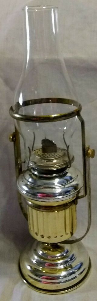 2 EAGLE Ship Swing oil lamps 1950 ' s - 1960 ' s Wall Mount Table Top 3