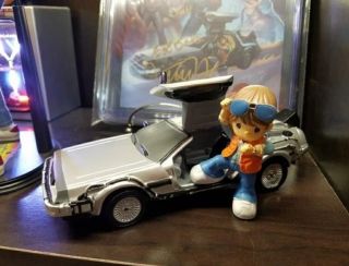 Back To The Future Precious Moments Collectable Rare W/ Paper Work