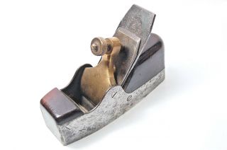 Early Screw Sided Dovetailed Infill Smoothing Plane By G Buck