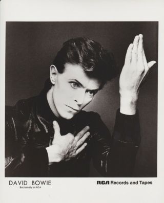1978 Vintage Press Photograph - David Bowie - Rca Records Photo