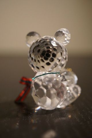 Swarovski Crystal Kris Bear with Honey Pot Figurine 7637 NR 000 003 5