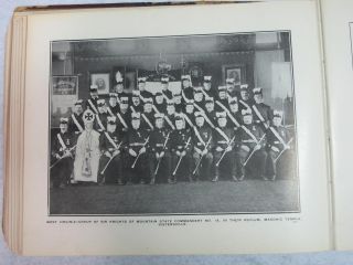 Historical Album Knights Templar 28th Triennial Conclave Louisville,  Ky 1902