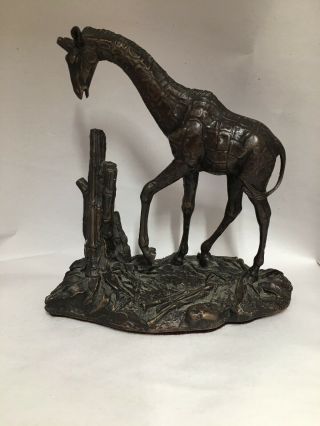 The Official African Wildlife Bronzes Giraffe From The Franklin 2