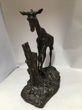 The Official African Wildlife Bronzes Giraffe From The Franklin 3