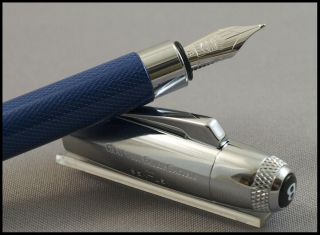 Graf Von Faber - Castell For Bentley Sequin Blue Fountain Pen