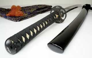 Authentic Japanese Nihonto 69.  3 Cm Long O - Wakizashi Sword