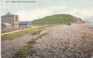 Dinas Dinlle - Beach & Hotel Posted 1914