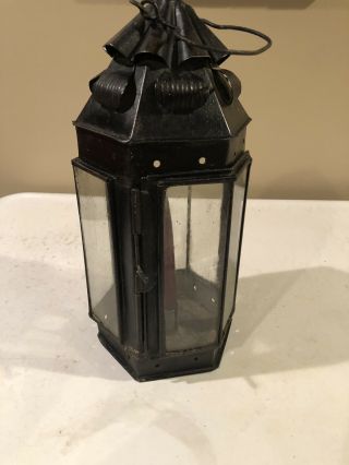 antique primitive candle lantern 2