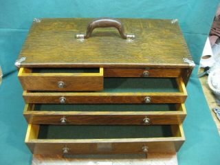GERSTNER SIX DRAWER No.  271A TOOL CHEST WITH KEY - IN 3