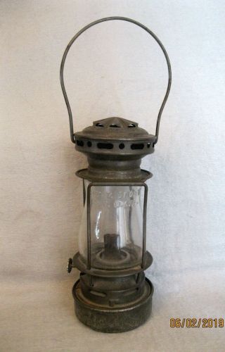 Antique Dietz Sport / Skaters Kerosene - Oil Lantern