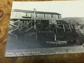 Yankee Mexico RPPC Coal Mine Tipple & Power House Circa 1910 4