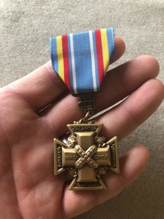 Southern Cross of Honor Civil War SCV Sons of Confederate Veterans UDC 3