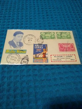 Great Lakes Expo Billy Rose Fdc Catche 1937