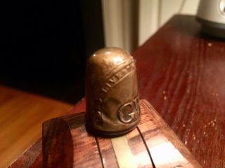 Long Live the President Button Thimble – George Washington – GW Inarguable 3