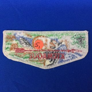 Boy Scout OA Ktemaque Lodge 15 S1 Order Of The Arrow Pocket Flap Patch 2