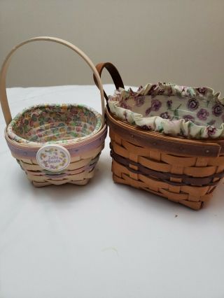 Longaberger Easter Baskets 1996
