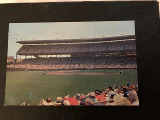 Standard View Postcard - - Sports - - Wrigley Field - - Chicago Cubs Baseball Game Day Pc