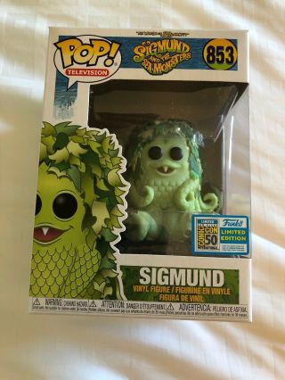 In Hand Sdcc 2019 Funko Sigmund & The Sea Monsters Pop Comic Con Official