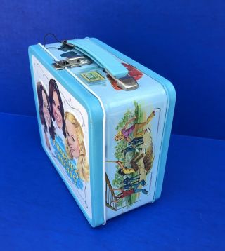 1978 CHARLIES ANGELS EMBOSSED LUNCHBOX w THERMOS w TAGS 6
