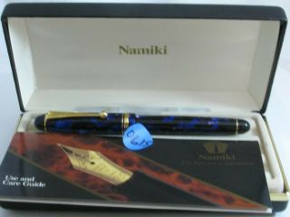 Saphire Namiki Impressions Fountain Pen In The Box