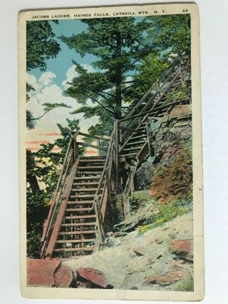 Jacobs Ladder Haines Falls In The Catskills Catskill Mountains York Ny