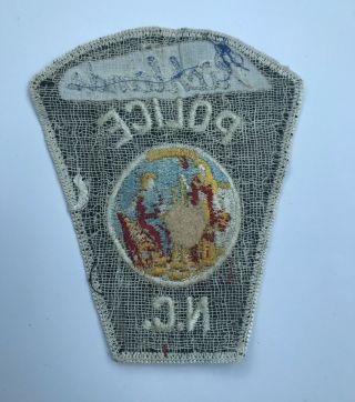Vintage Richlands Police Department Dept.  Patch Badge RARE North Carolina NC 2