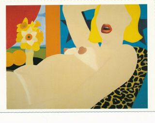 Tom Wesselmann Postcard - Great America Nude N.  57 1964 - Whitney Museum 1988 W5052