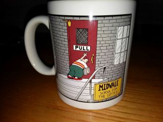 Far Side Gary Larson Coffee Mug /cup Midvale School For The Gifted 1986 Vintage