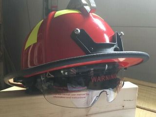Honeywell traditional red helmet 2
