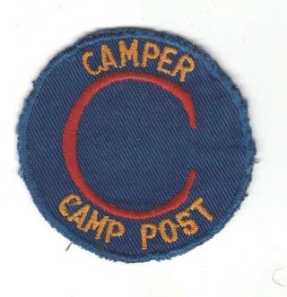 Camp Post Firecrafter Camper