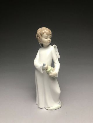 Lladro Nao Figurine Angel Boy