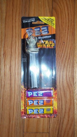 Star Wars General Grevious Pez Candy & Dispenser (flight Of The Falcon)