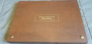 1973 Norman Rockwell 1st Edition Fondest Memories Sterling Silver Proof Set