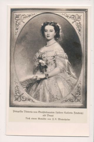 Vintage Postcard Victoria Empress Frederick Of Germany