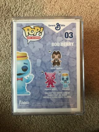 Funko Pop Ad Icons Count Chocula 01,  Franken Berry 02,  Boo Berry 03 11